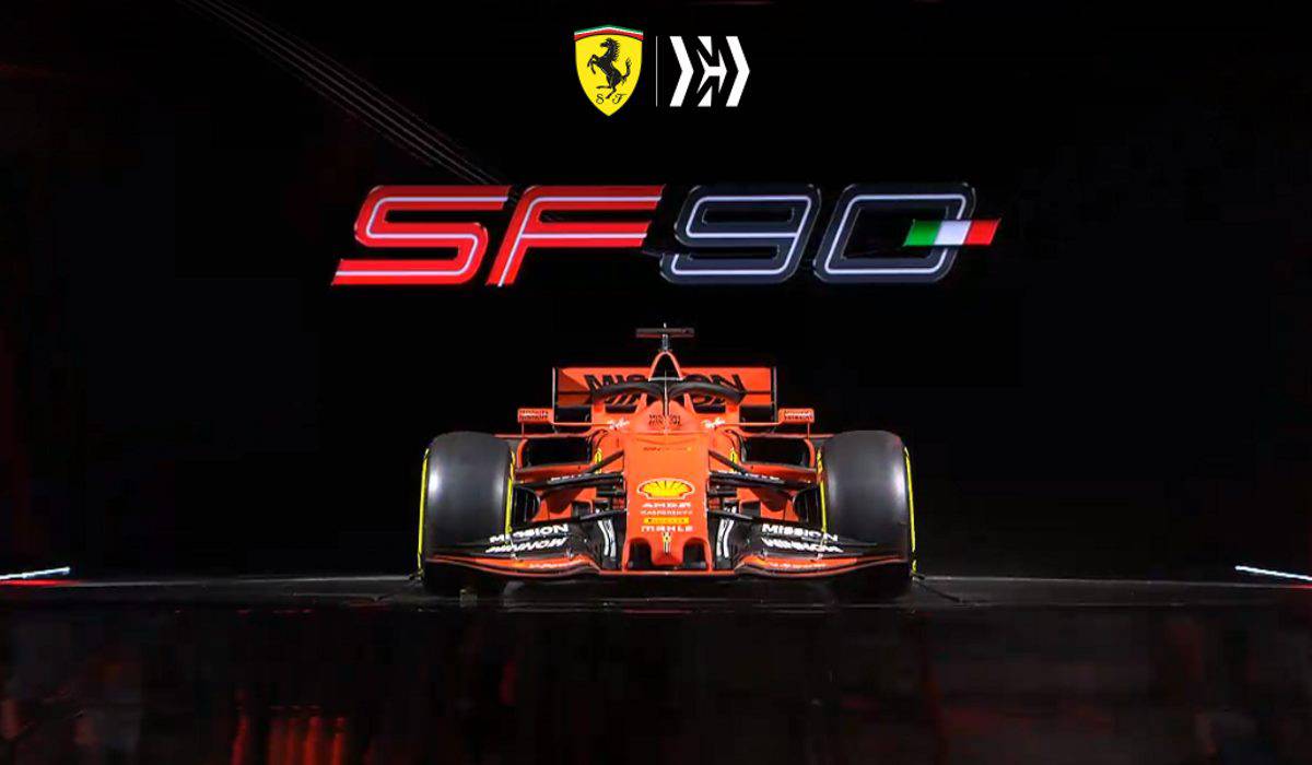 ferrari sf90 f1 formula1 2019