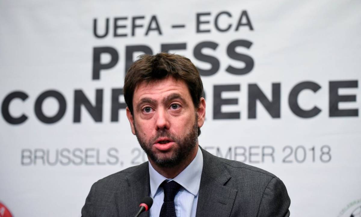 Andrea Agnelli promuove la Super Champions 