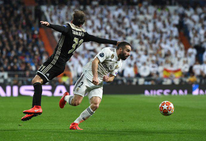 Carvajal nella nefasta notte con l'Ajax