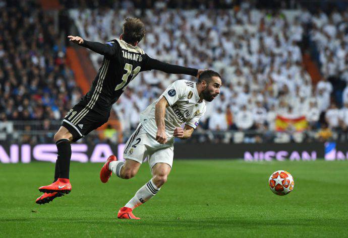 Carvajal nella nefasta notte con l'Ajax