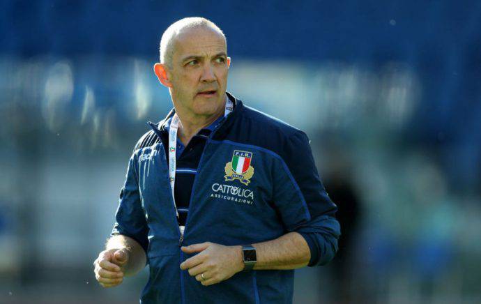 Conor O'Shea ct dell'Italia in vista della Francia