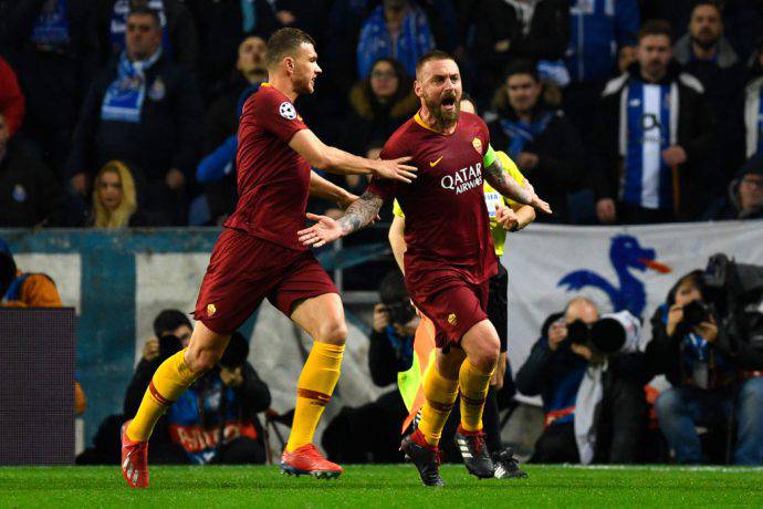 De Rossi a segno contro il Porto