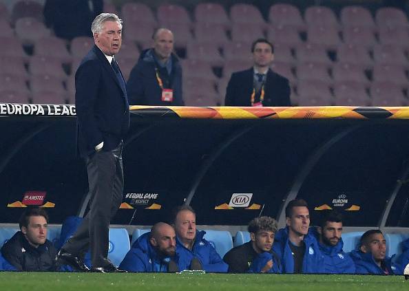 Europa League, Napoli-Arsenal, il commento di Ancelotti