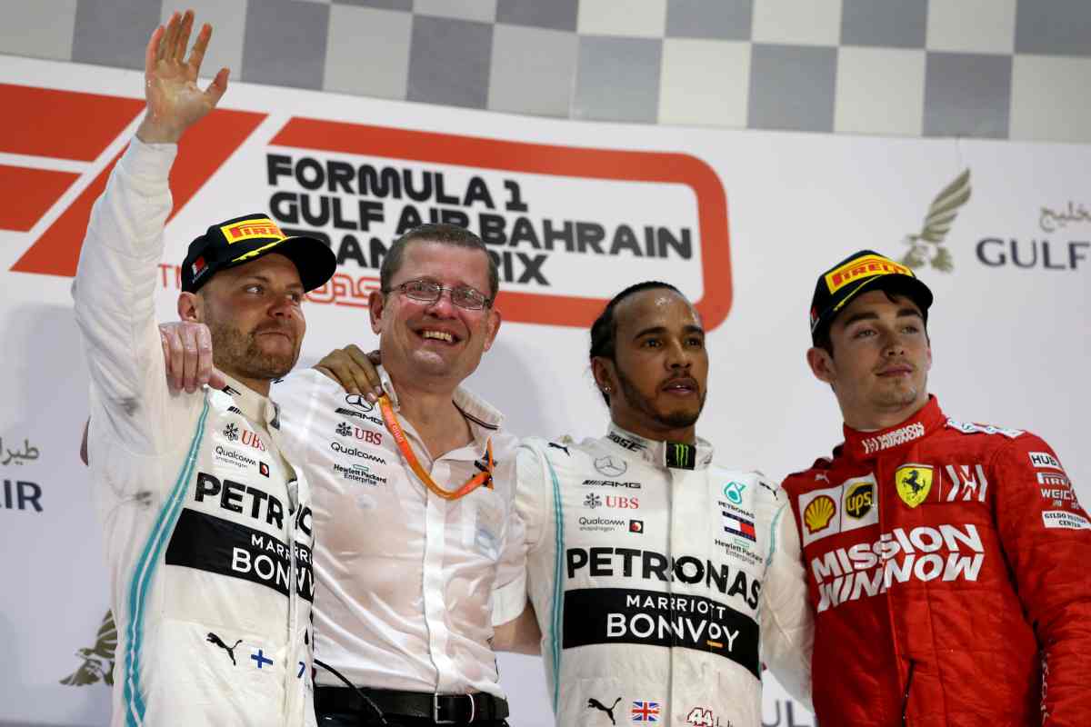 Hamilton Bottas Leclerc Formula 1 GP Bahrein 2019