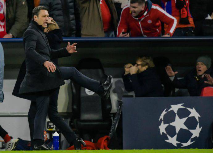 Il croato Niko Kovac deluso per l'eliminazione contro il Liverpool