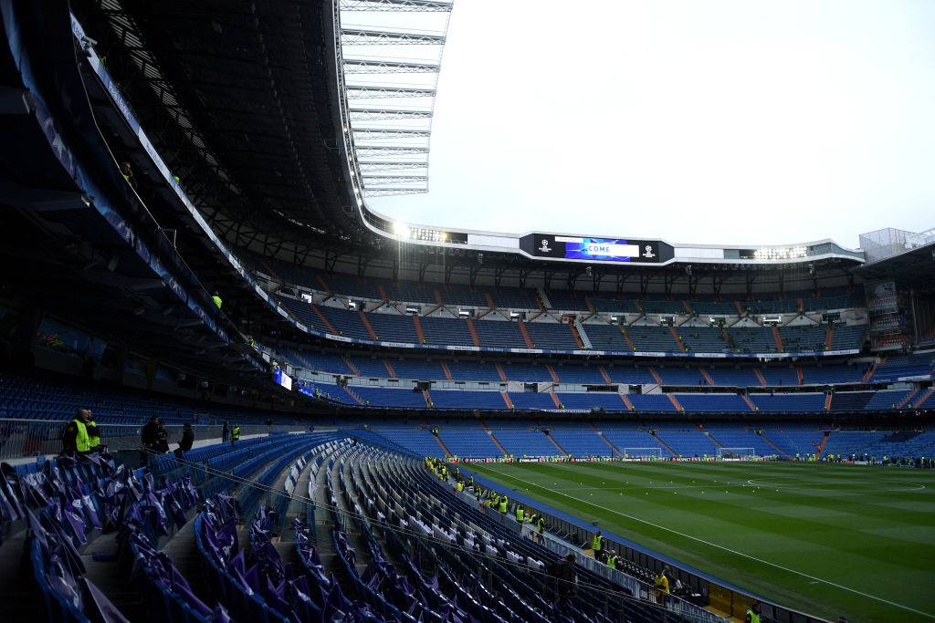 Santiago Bernabeu Real Madrid Spagna