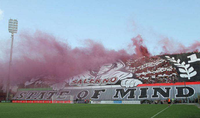 La curva Siberiano di Salerno