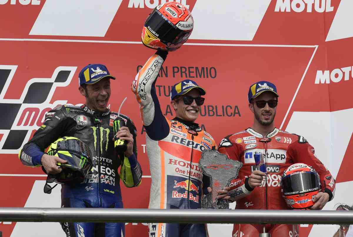Marquez Rossi Dovizioso MotoGP Argentina