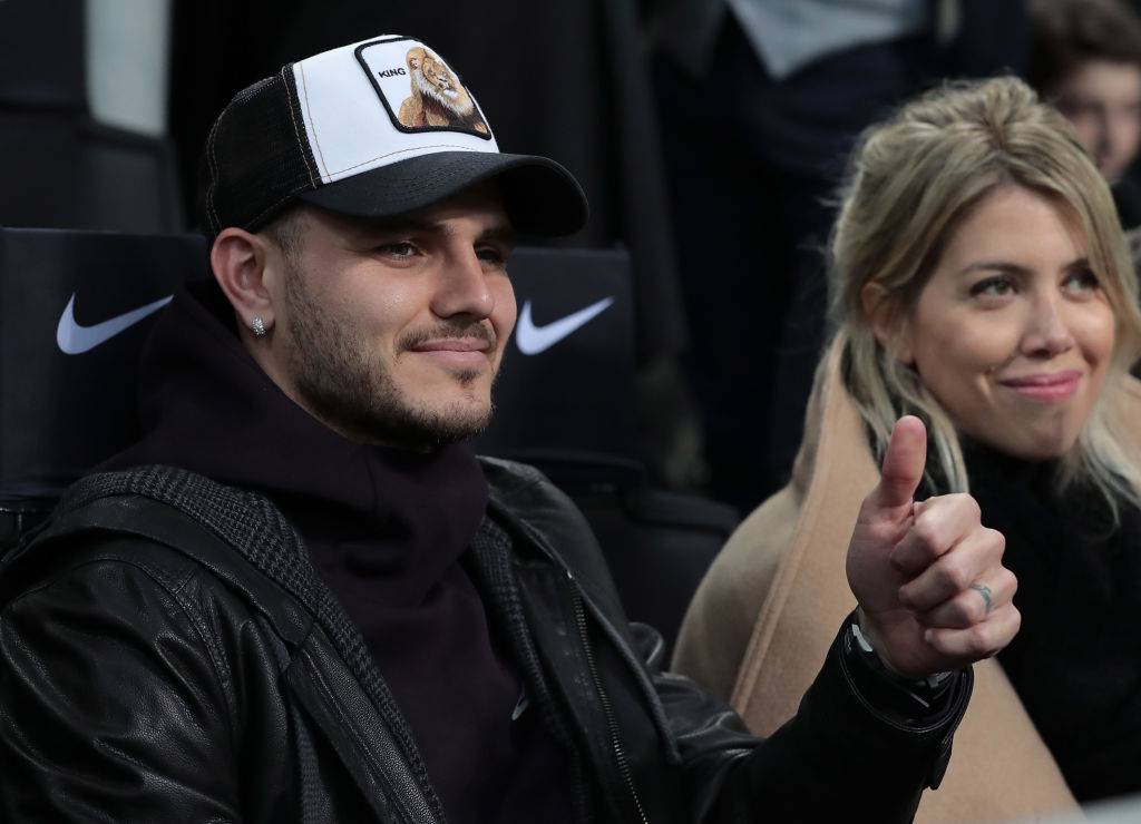 Wanda Nara su Mauro Icardi dopo la vittoria dell'Inter a Frosinone