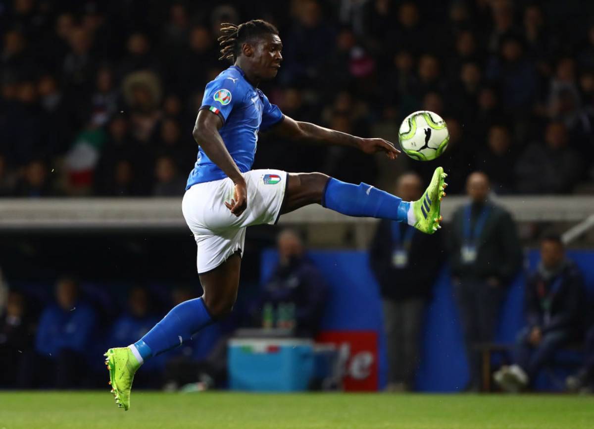 Moise Kean attriti con il padre 