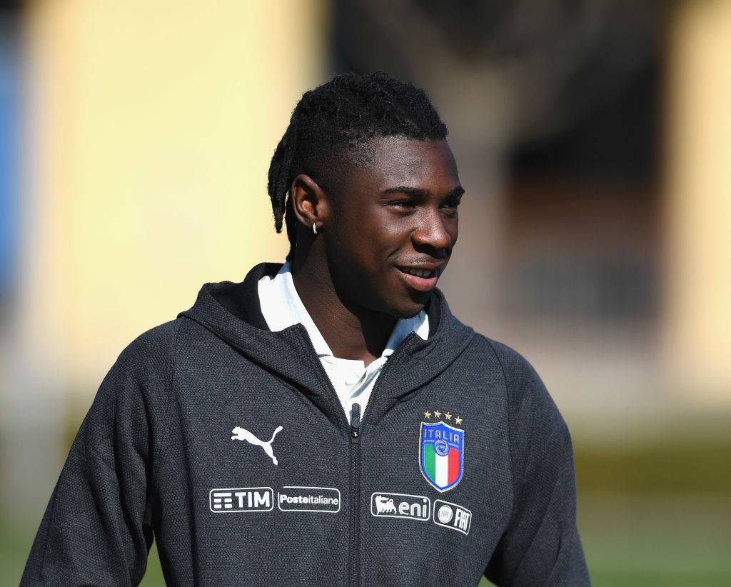 Moise Kean esordio Nazionale maggiore