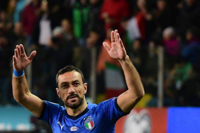 Quagliarella festeggia il record