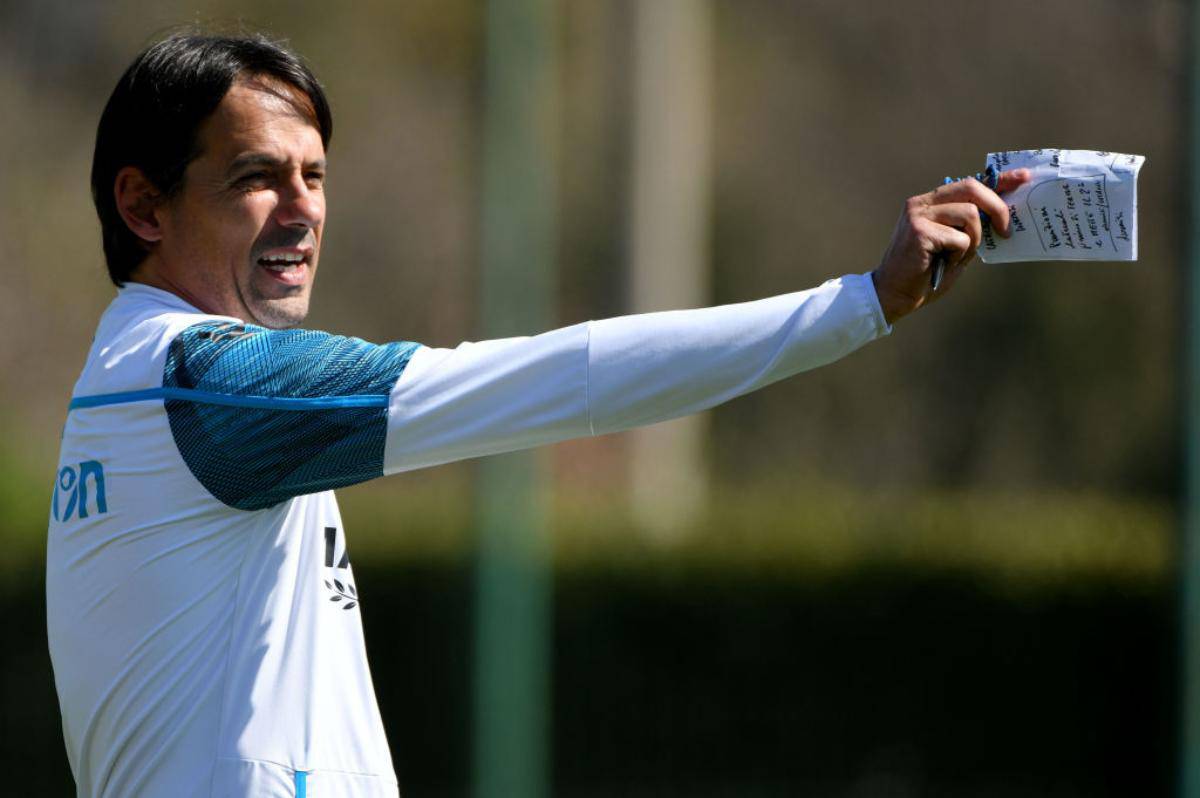 Simone Inzaghi Lazio vigilia Inter 