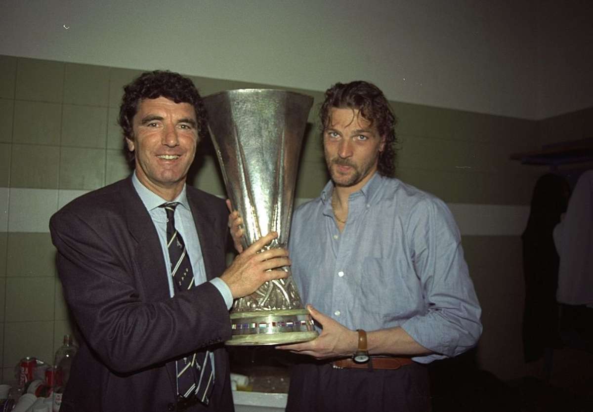 Stefano Tacconi con Dino Zoff 