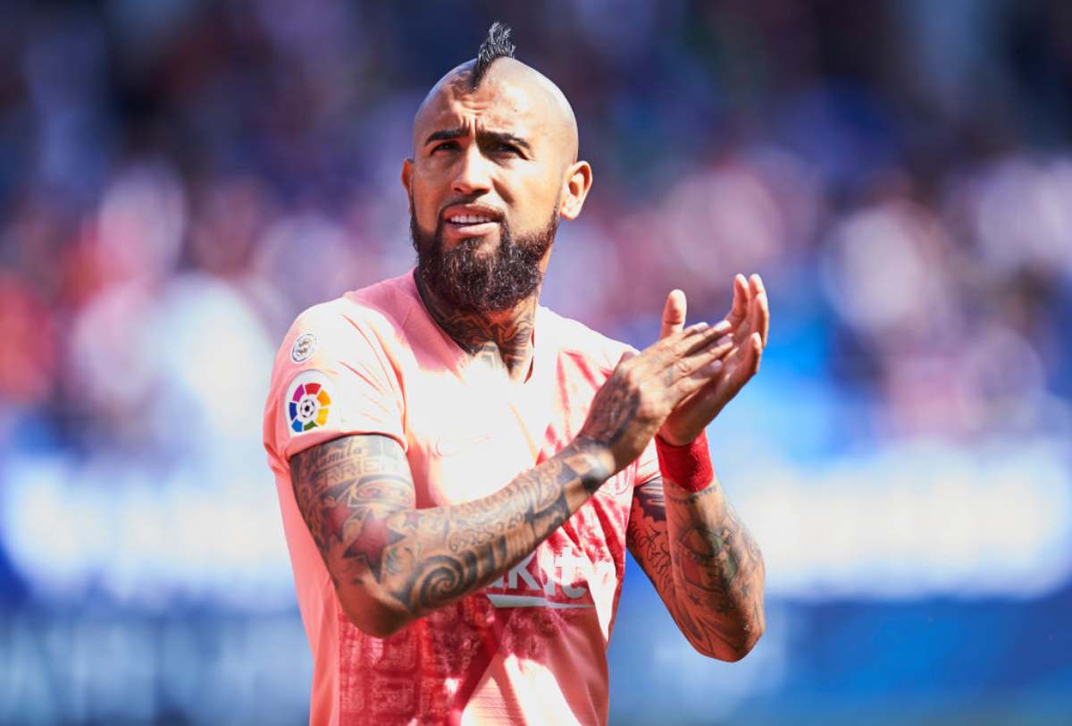 Arturo Vidal Barcellona nel mirino dell'Inter