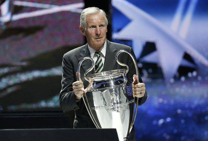 Billy McNeill con la Champions League