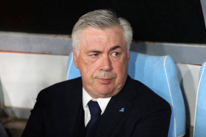 Carlo Ancelotti Napoli vigilia Frosinone