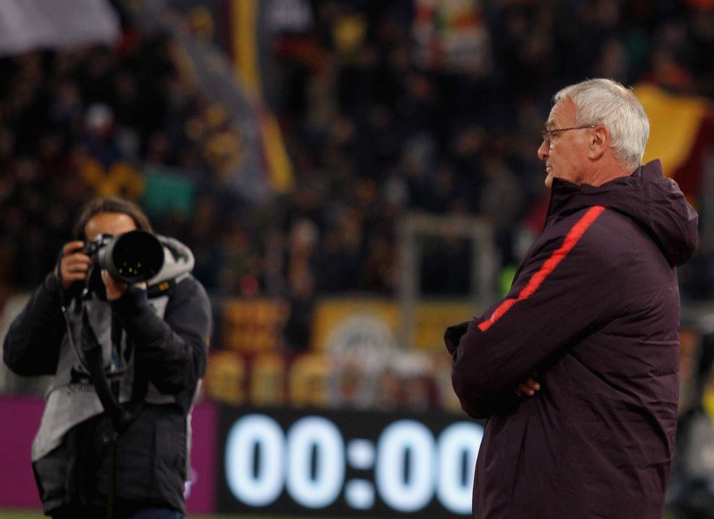Claudio Ranieri Roma vigilia Sampdoria