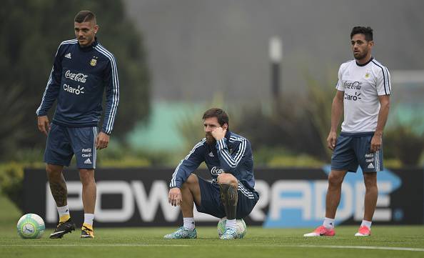 Icardi e Lautaro Argentina
