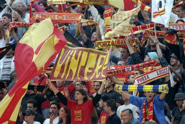 I tifosi del Lecce sono rivali dei supporters del Bari
