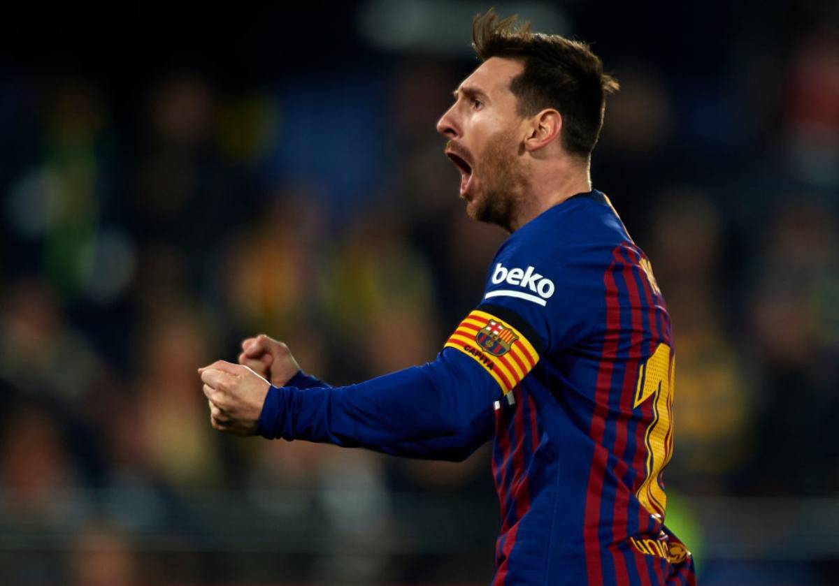 Lionel Messi nominato giocatore del mese di marzo nella Liga. 