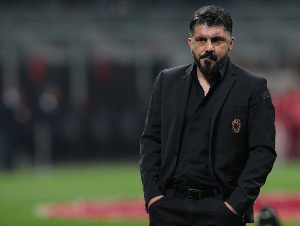 Rino Gattuso Milan vigilia Udinese 