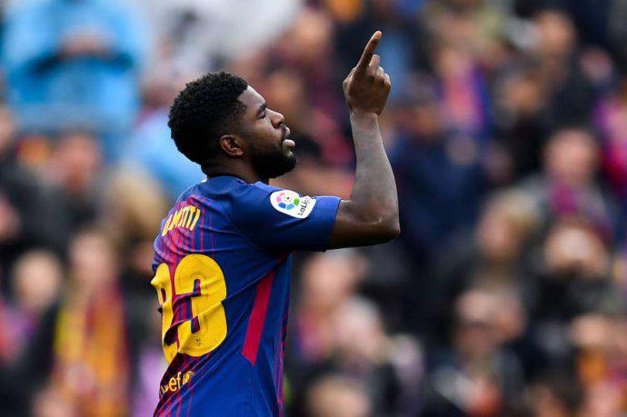 Samuel Umtiti Barcellona nel mirino della Juventus