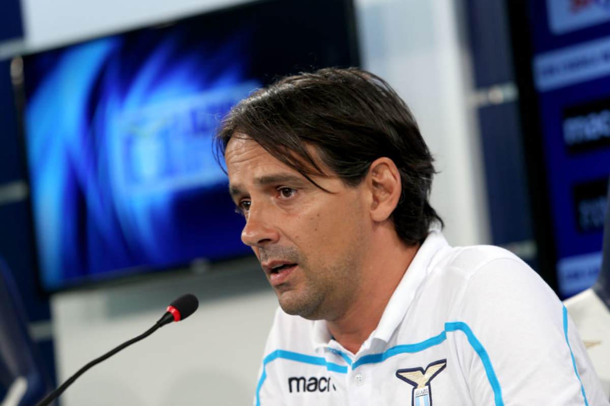 Simone Inzaghi Lazio vigilia Milan