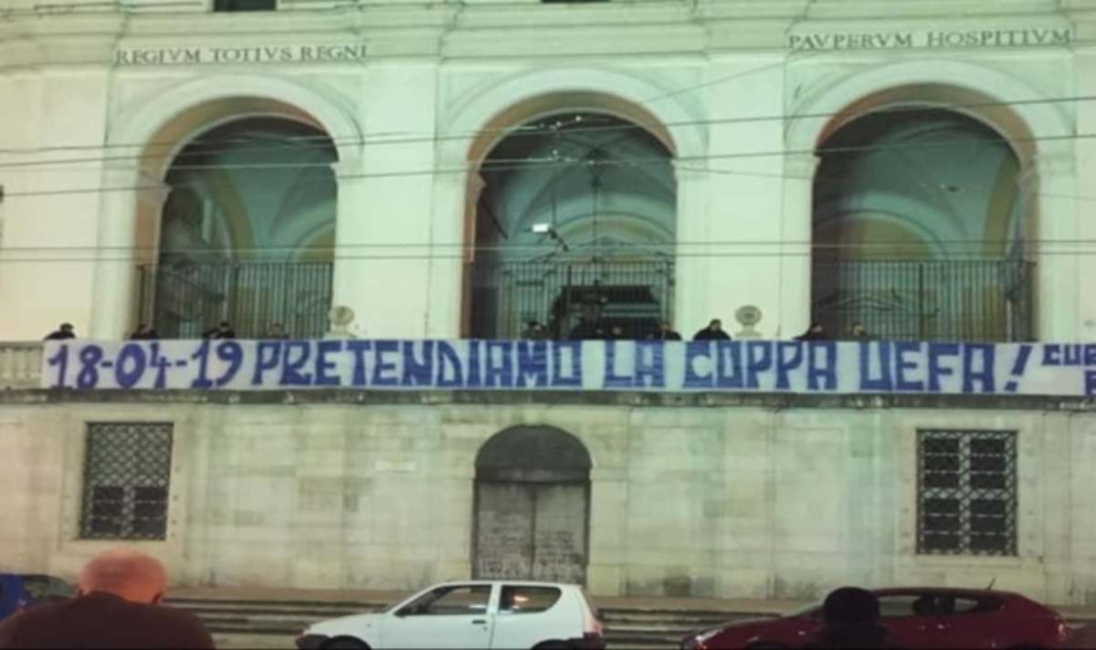 Striscioni Napoli