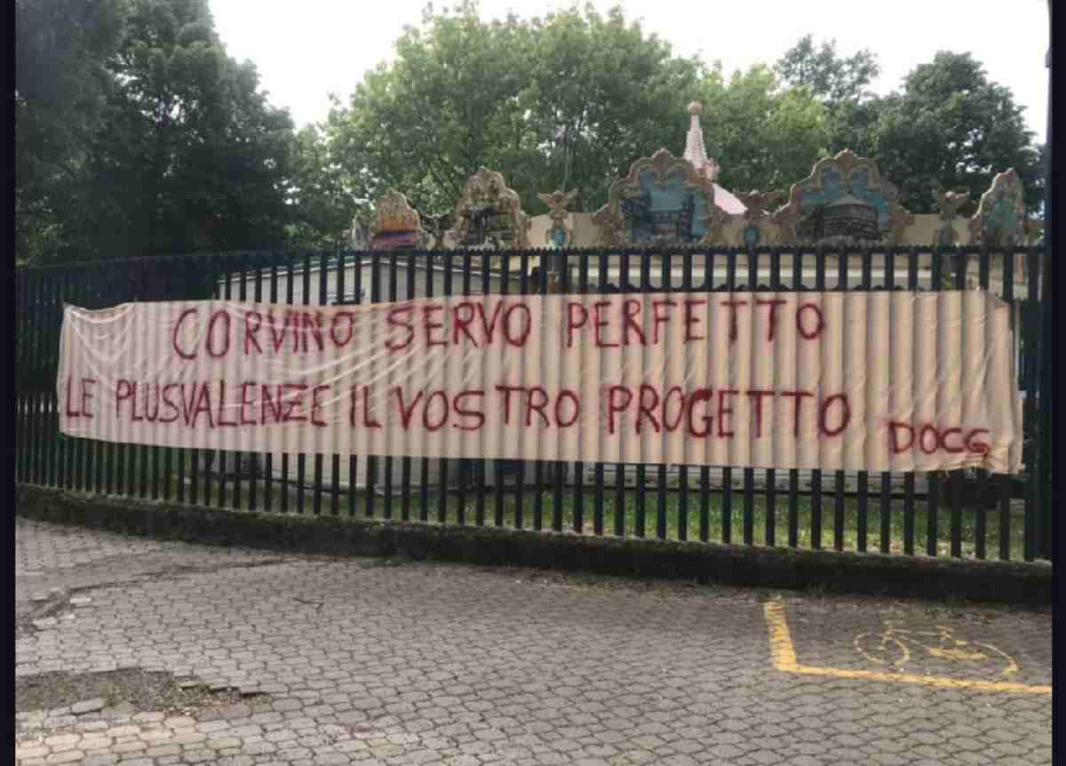 Striscione Fiorentina