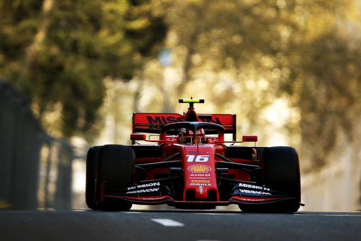 charles Leclerc Ferrari Formula 1 Baku