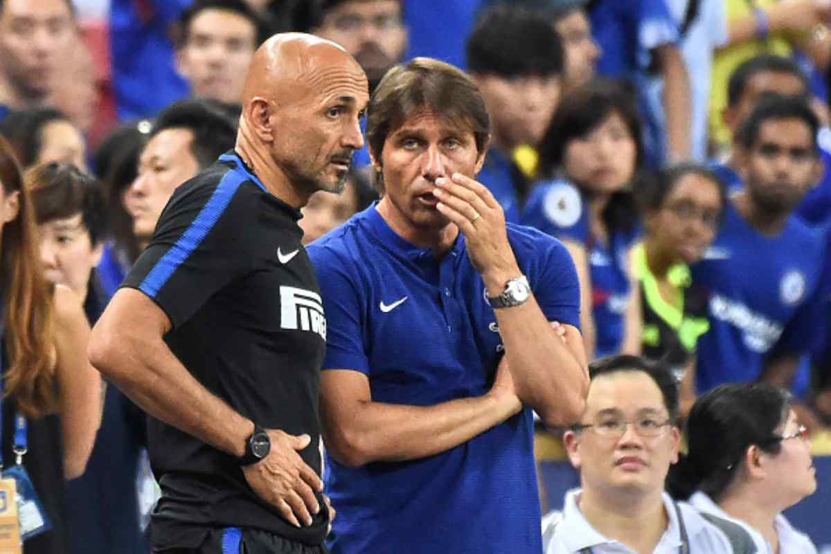 Antonio Conte Luciano Spalletti avvicendamento Inter