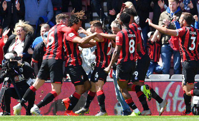 Bournemouth vittorioso sul Tottenham