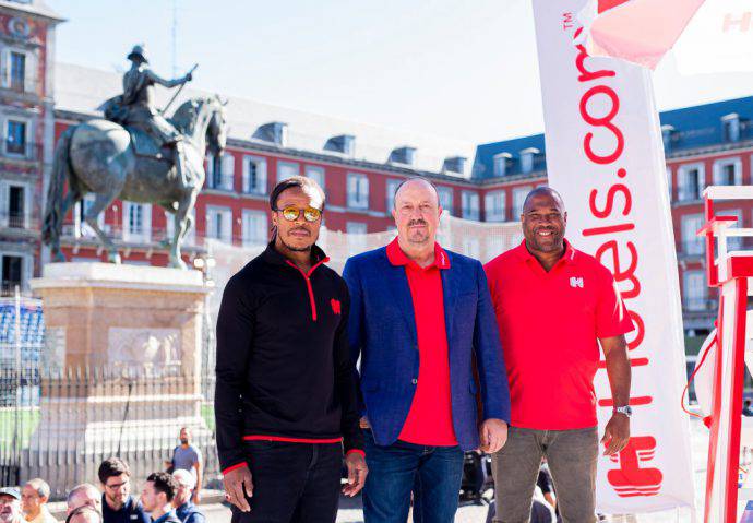 Davids, Benitez e Barnes a Madrid