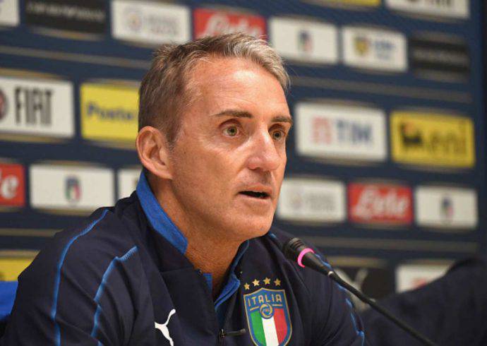 Roberto Mancini alla vigilia di Gracia-Italia