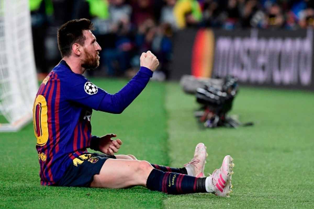 Messi Barcellona stampa 