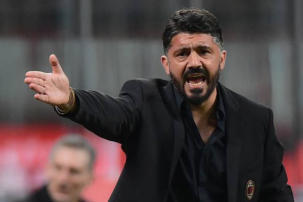 Gattuso Milan vigilia Fiorentina