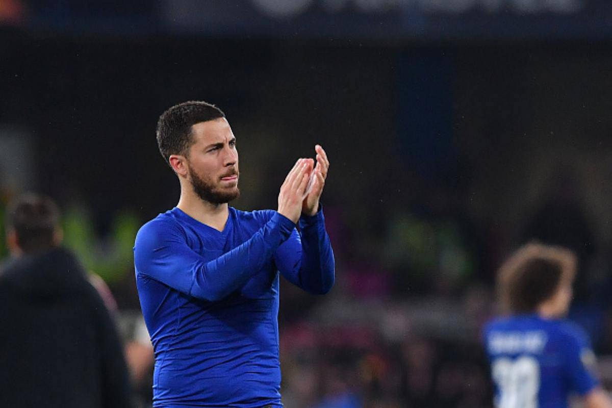 Hazard addio al Chelsea dopo la vittoria della Europa League 