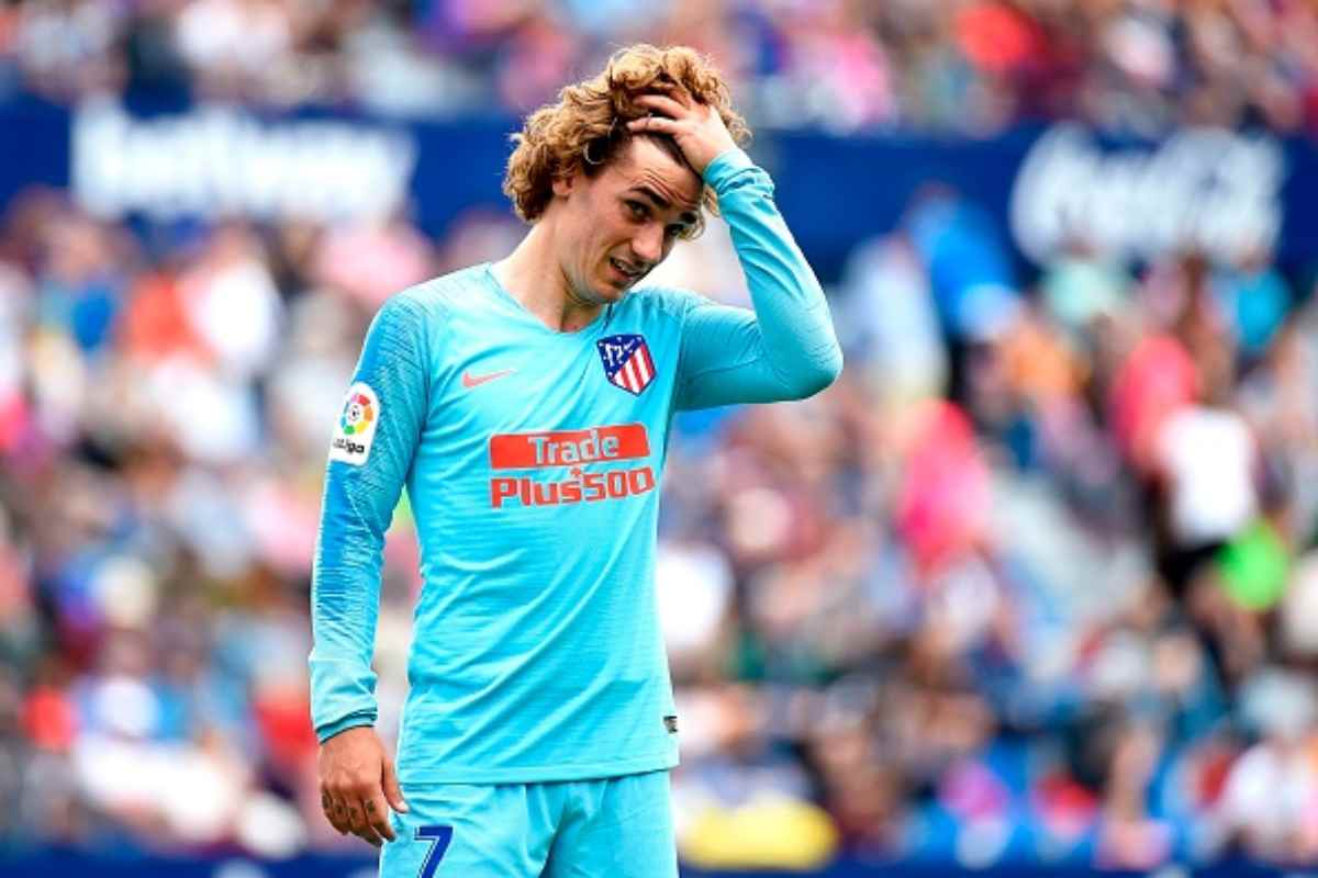 Griezmann Barcellona spogliatoio 