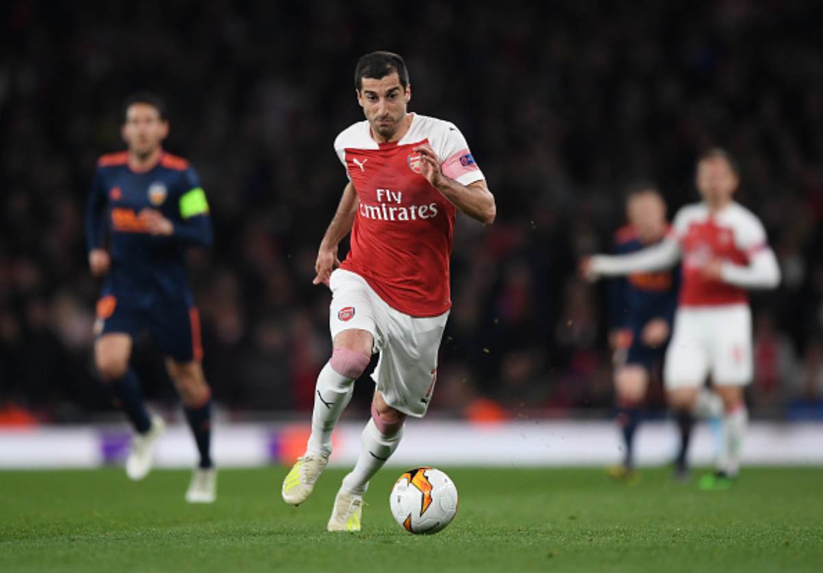 Arsenal Mkhitaryan Europa League 