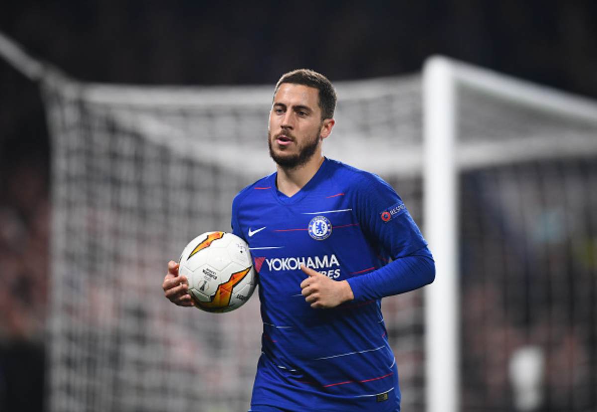 Real Madrid Chelsea Hazard 