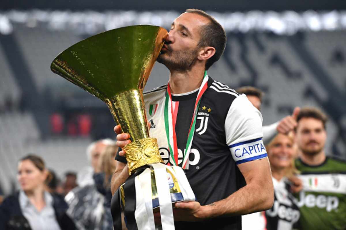 Giorgio Chiellini capitano della Juventus 