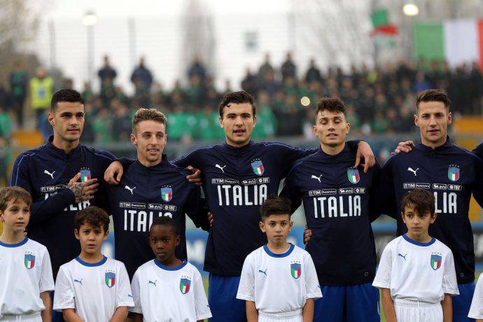 La nazionale italiana under 20