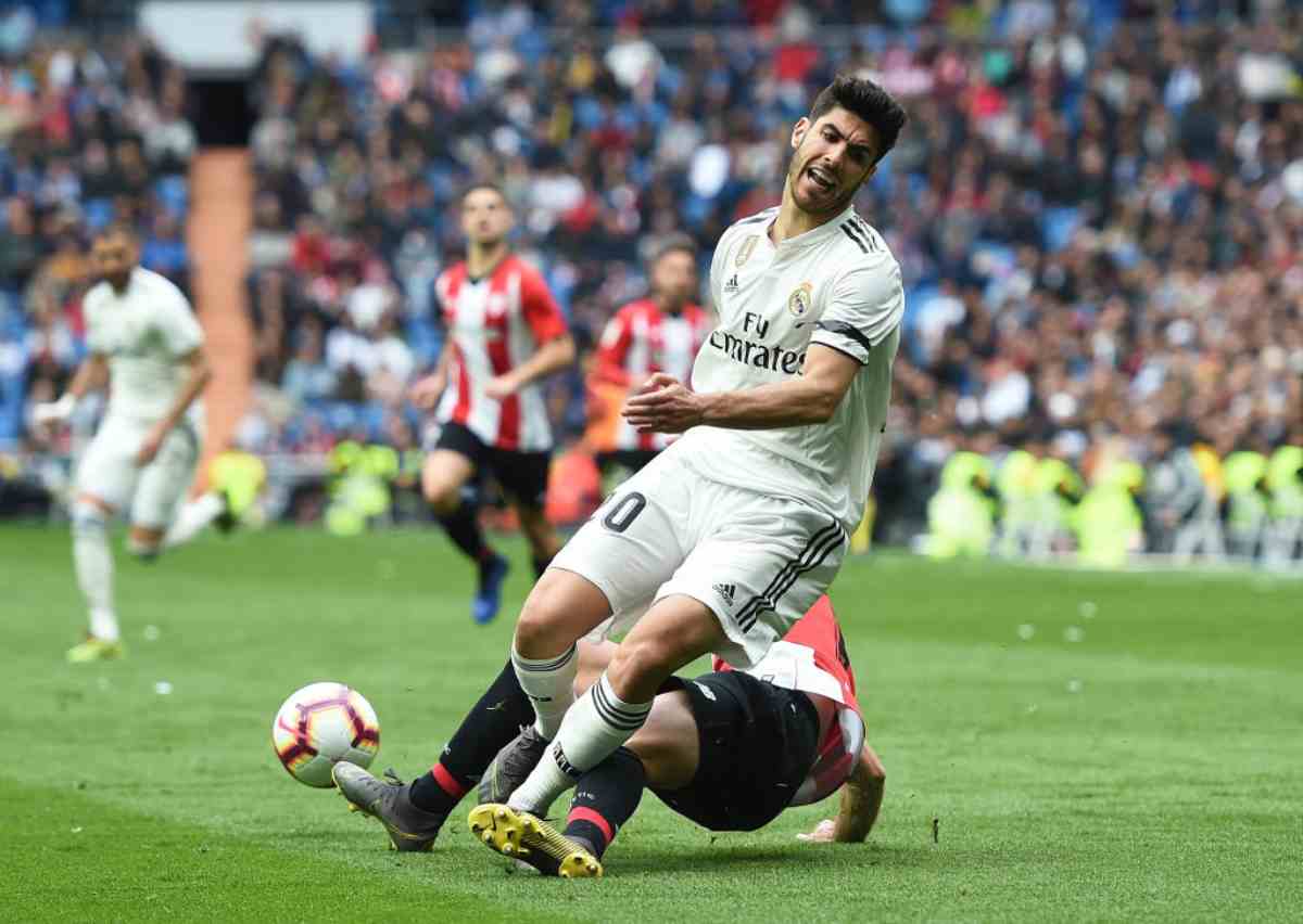 Marco Asensio Real Madrid no a Juventus e Inter