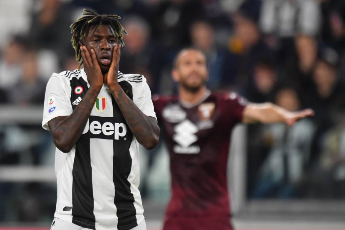 Moise Kean Juventus Real Madrid