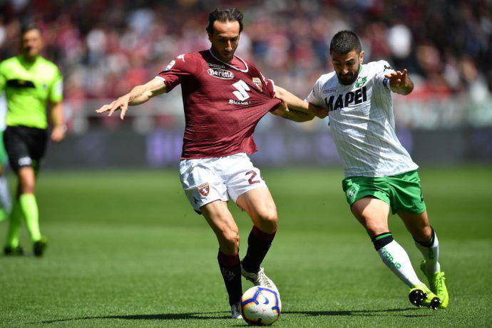 Moretti e Magnanelli lottano in Toro-Sassuolo