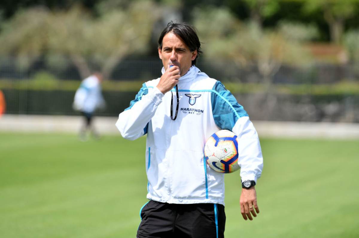 Simone Inzaghi Lazio vigilia Atalanta