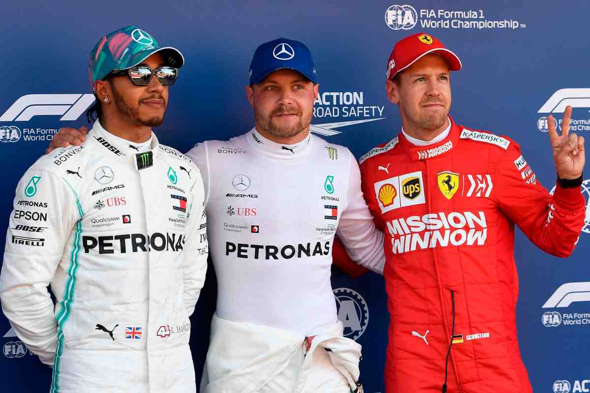 bottas hamilton vettel formula 1 spagna barcellona