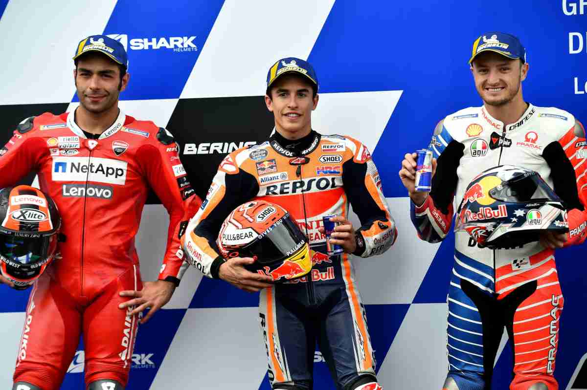 marquez petrucci miller motogp le mans