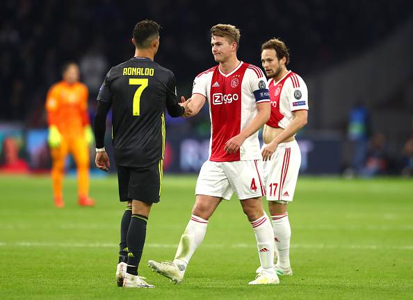 De Ligt e Ronaldo